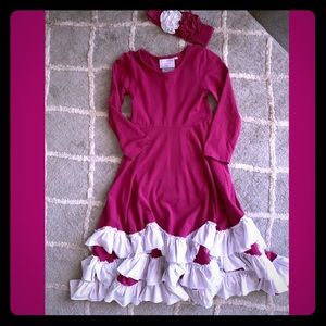 Girls long twirly dress